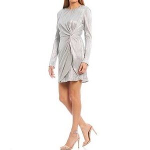 Gianni Bini Silver Dress size 4